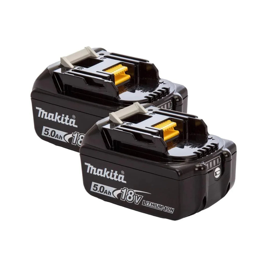 MAKITA 18V LITHIUM-ION BATTERIES 5.0AH (2-PACK)