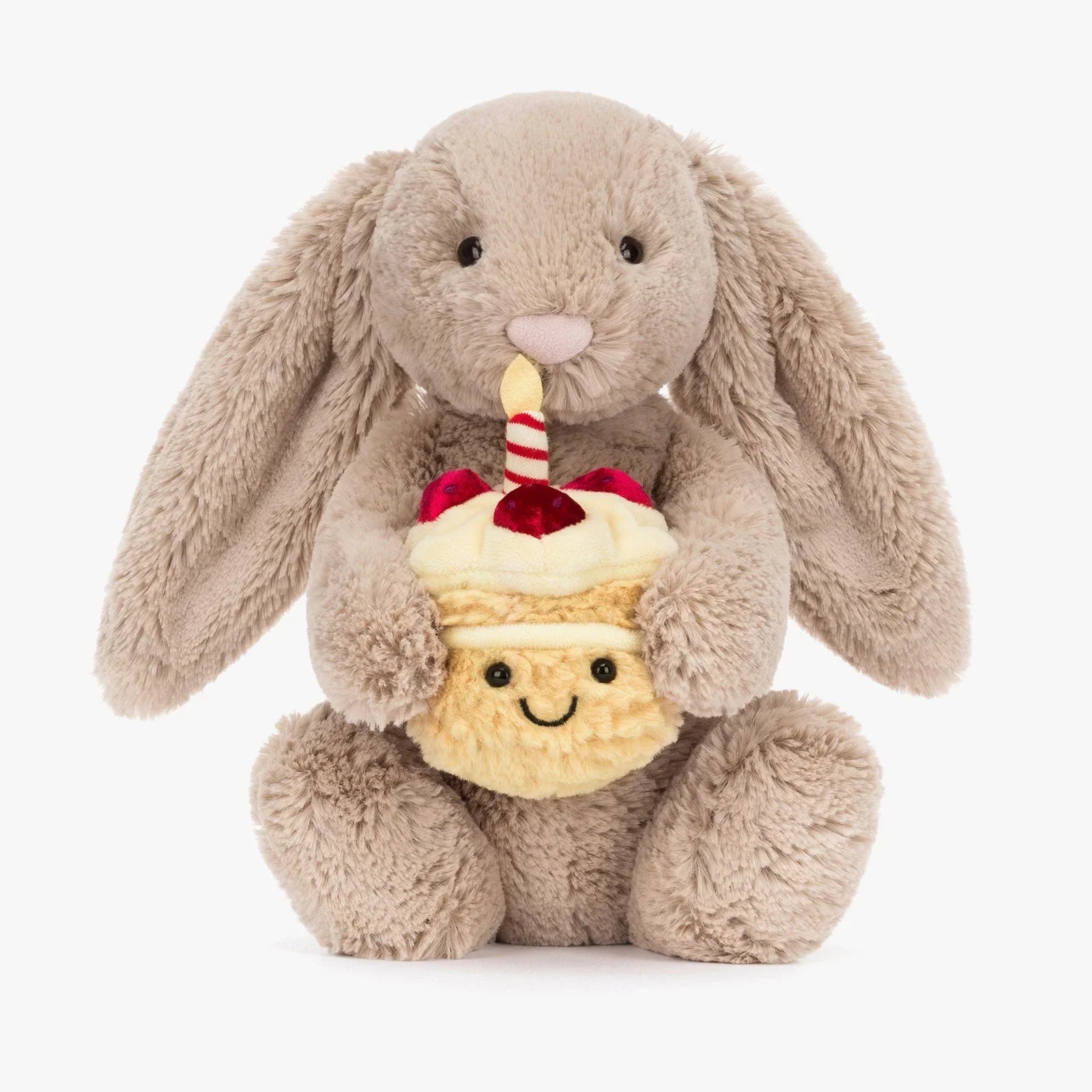 Beige Bashful Bunny Soft Toy