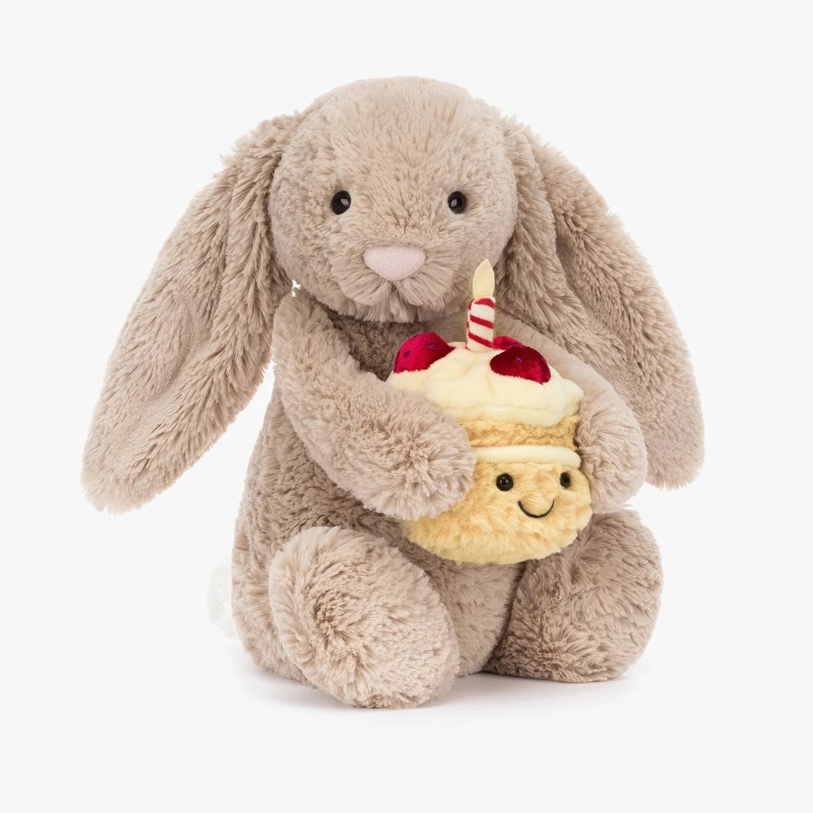 Beige Bashful Bunny Soft Toy