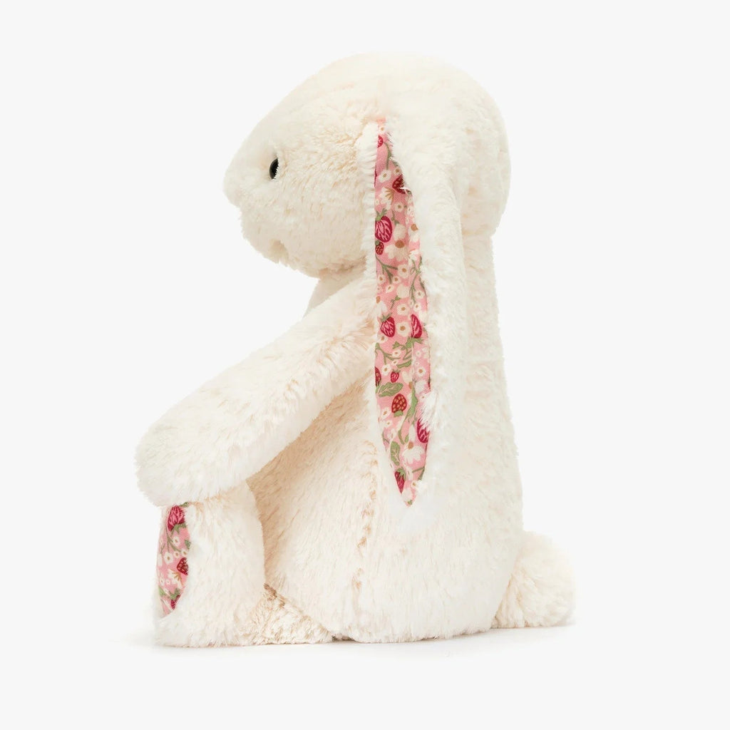 Berry Blossom Cream Bunny Plush