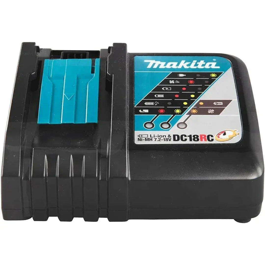 Makita 18V LXT Lithium-Ion 5.0Ah Starter Kit (Two Batteries + Charger + Case)